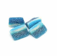 Fizzy Blue Raspberry Slices